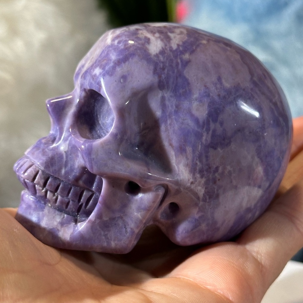 LavenderJade Skull- LJS01 - Picture 8 of 13